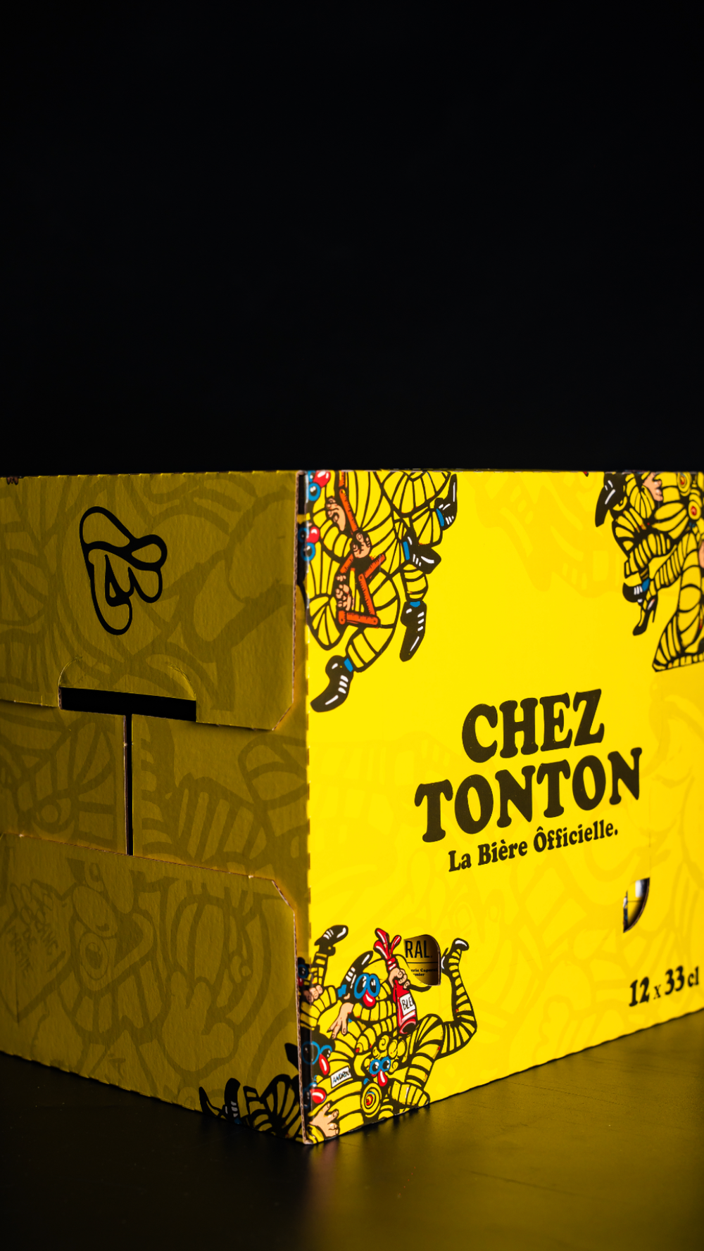 BIÈRE ÔFFICIELLE CHEZ TONTON - ALC: 5,5%
