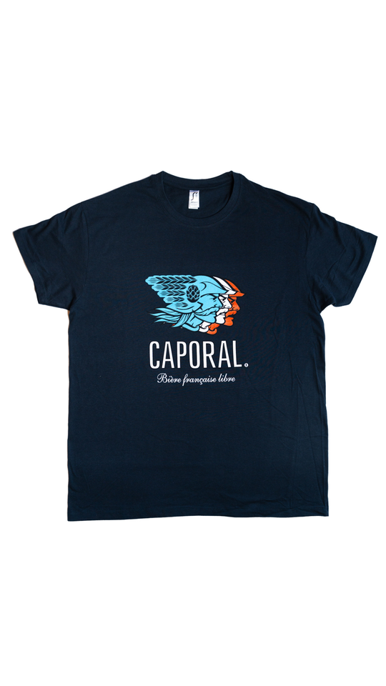 T SHIRT TRICOLORE BRASSERIE CAPORAL