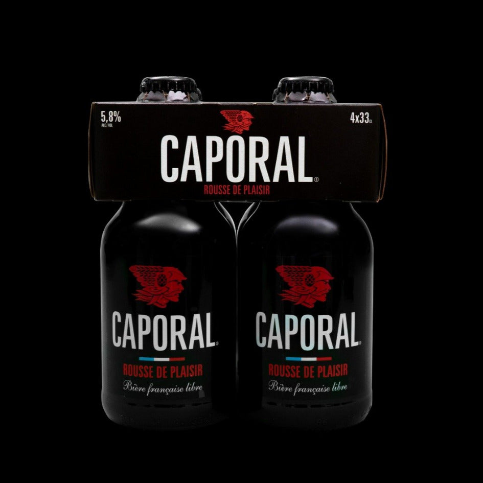 CARTON 4 BOUTEILLES 33CL BIERE ROUSSE DE PLAISIR ALC: 5,8%